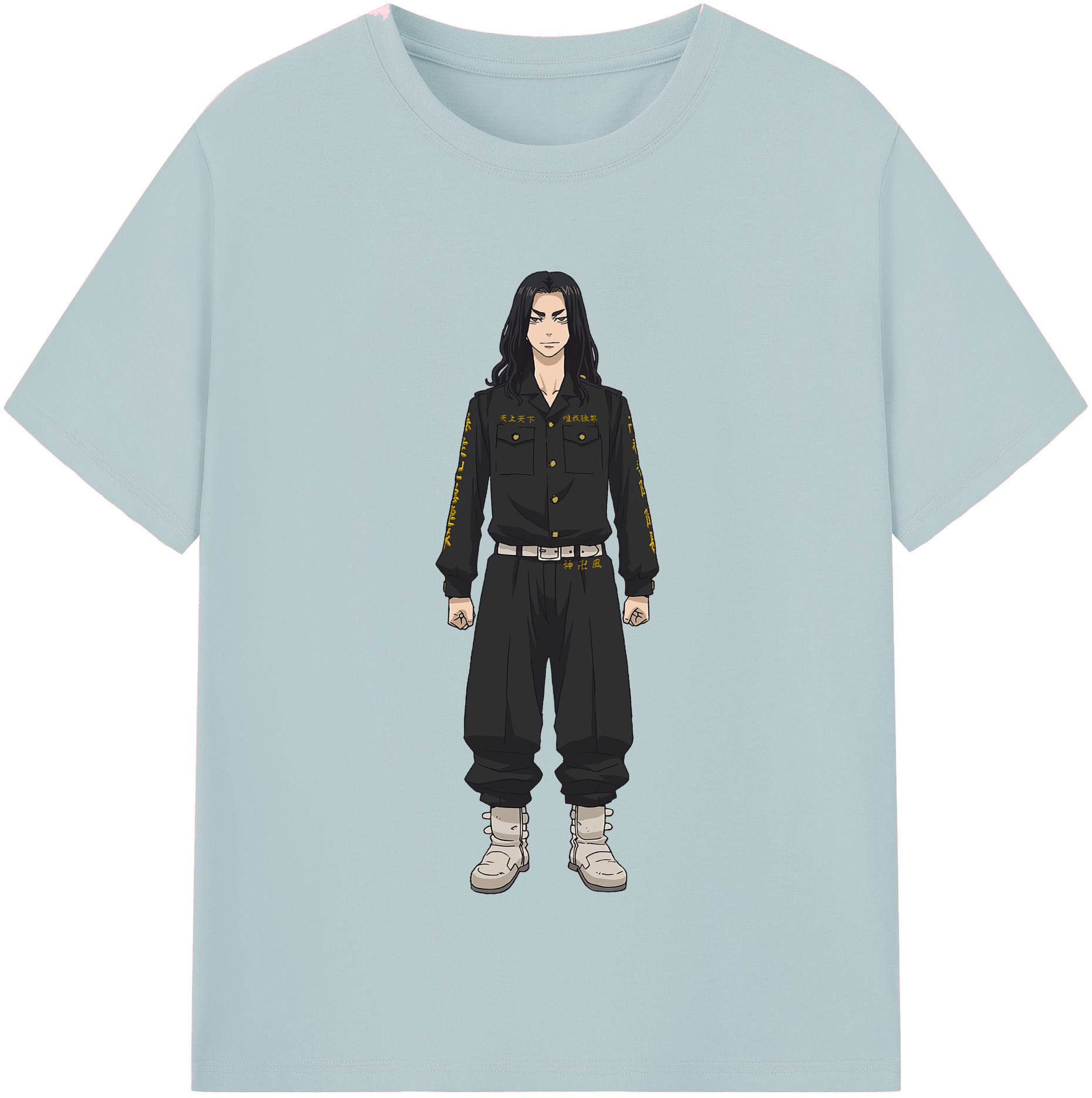 （画像用） 東京リベンジャーズ Tokyo Revengers 綿100％半袖Tシャツ（フロントプリント）